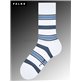 MARINA STRIPE calzini uomo della Falke - 2000 bianco