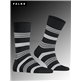 MARINA STRIPE calzini per uomo della Falke - 3000 nero