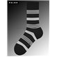 MARINA STRIPE calzini uomo della Falke - 3000 nero