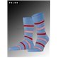 MARINA STRIPE calzini da uomo della Falke - 6554 cornflower