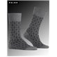 ARTWORK TIE calzini da uomo di Falke - 3390 light grey mel.