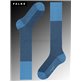 OXFORD STRIPE calzini da uomo di Falke - 6554 cornflower