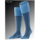 OXFORD STRIPE calzini al ginocchio da uomo di Falke - 6554 cornflower