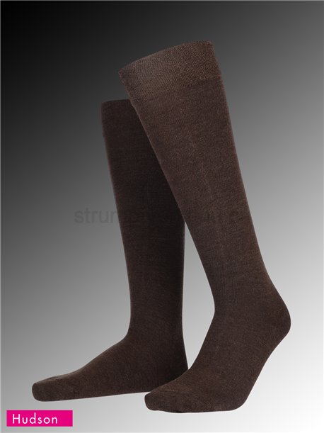 RELAX WOOLMIX calzettoni per uomo di Hudson - 763 brown mel.