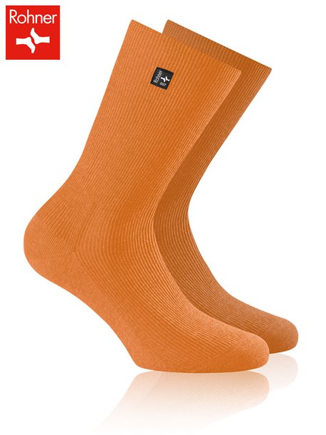 SUPER calzini per uomo della Rohner - 042 orange