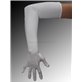 STRETCH SATIN Fischer guanti lunghi - off-white
