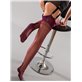 calze fully fashioned cuban heel - violetto