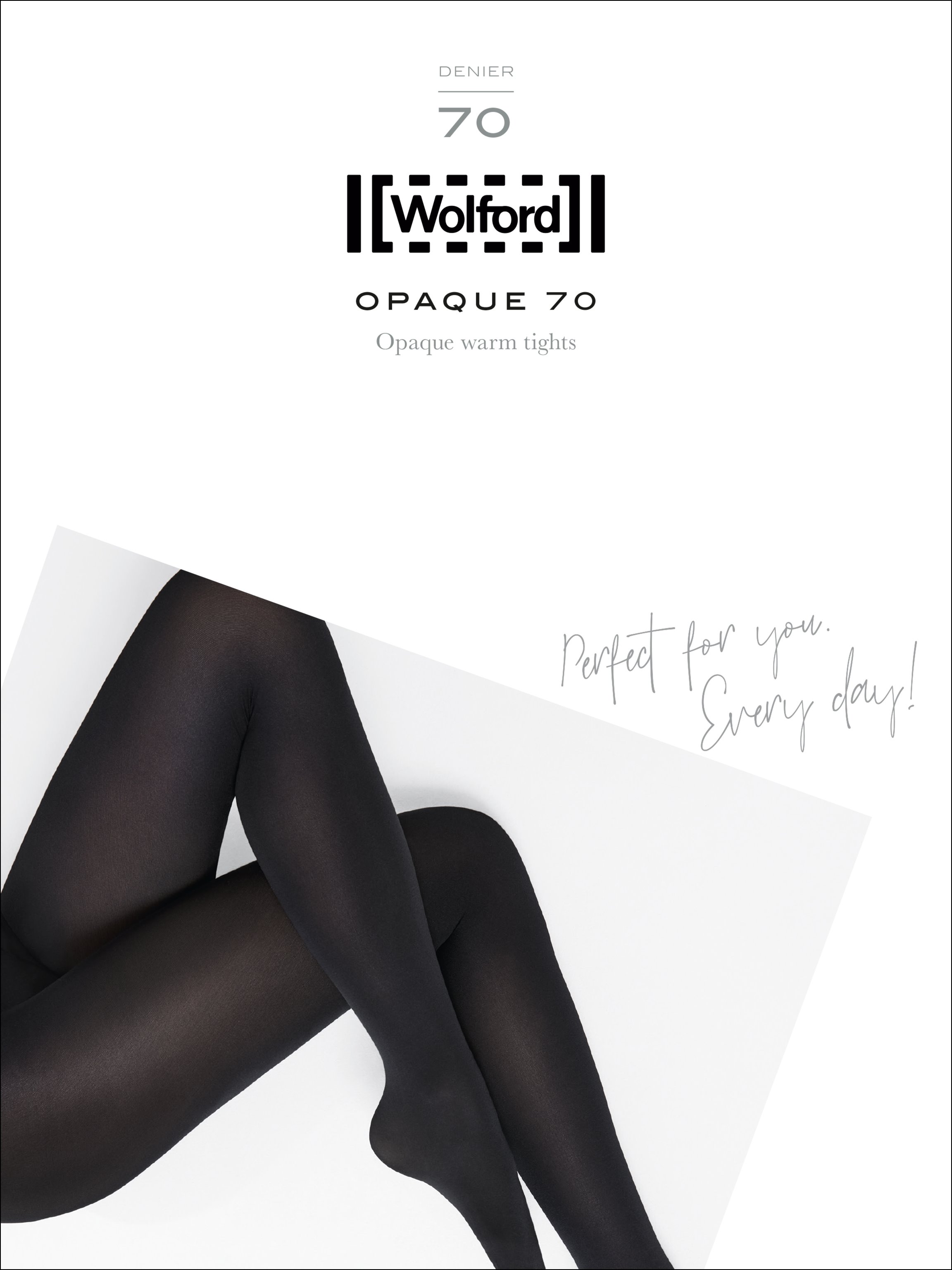 Wolford Collant Opaco 70 Nero 